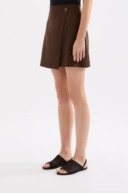 THILDA LINEN SKIRT