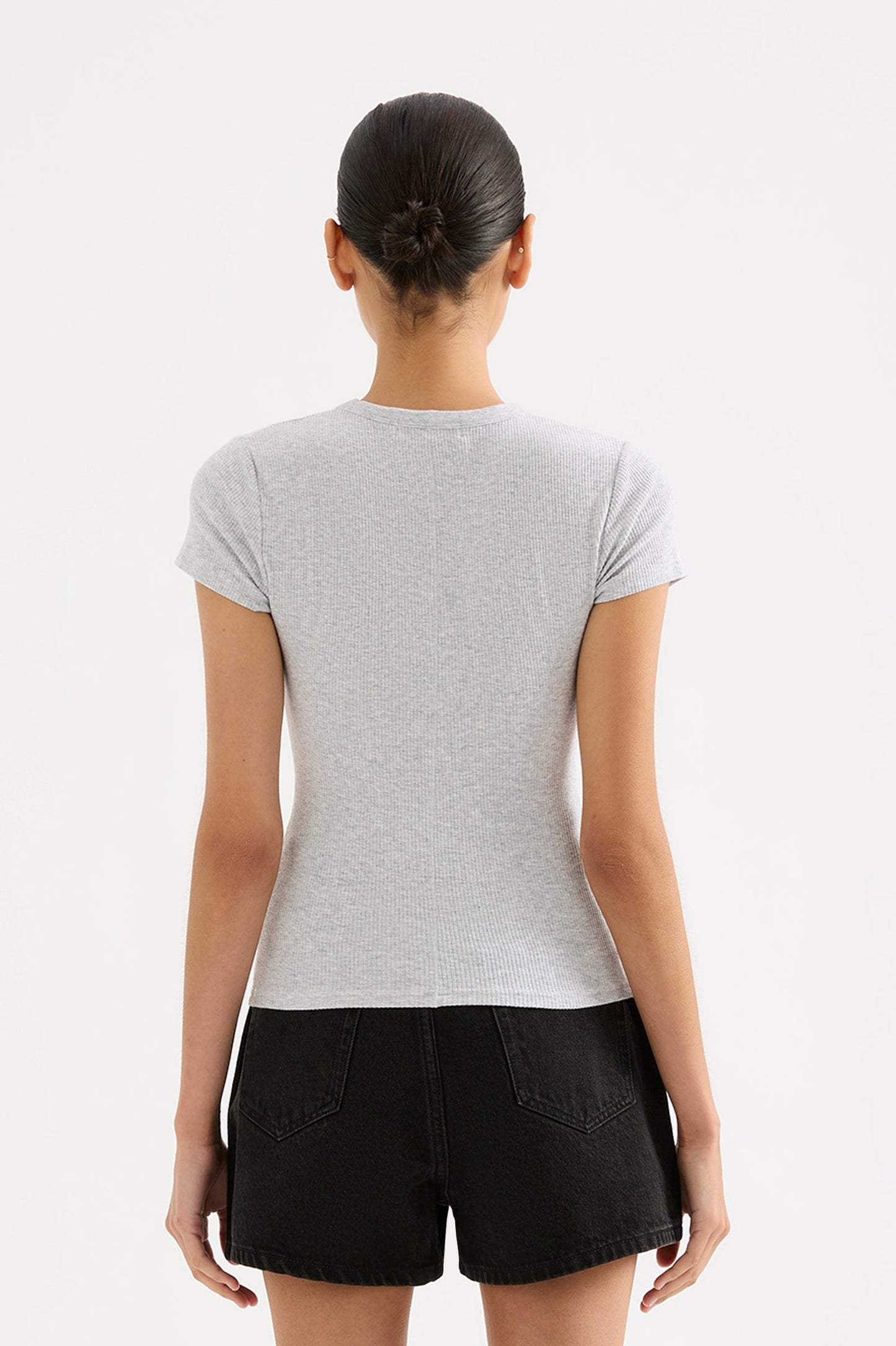 ORGANIC RIB SS TEE