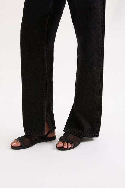 ORGANIC SPLIT HEM JEAN