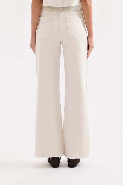 CALI STRETCH WIDE LEG JEAN