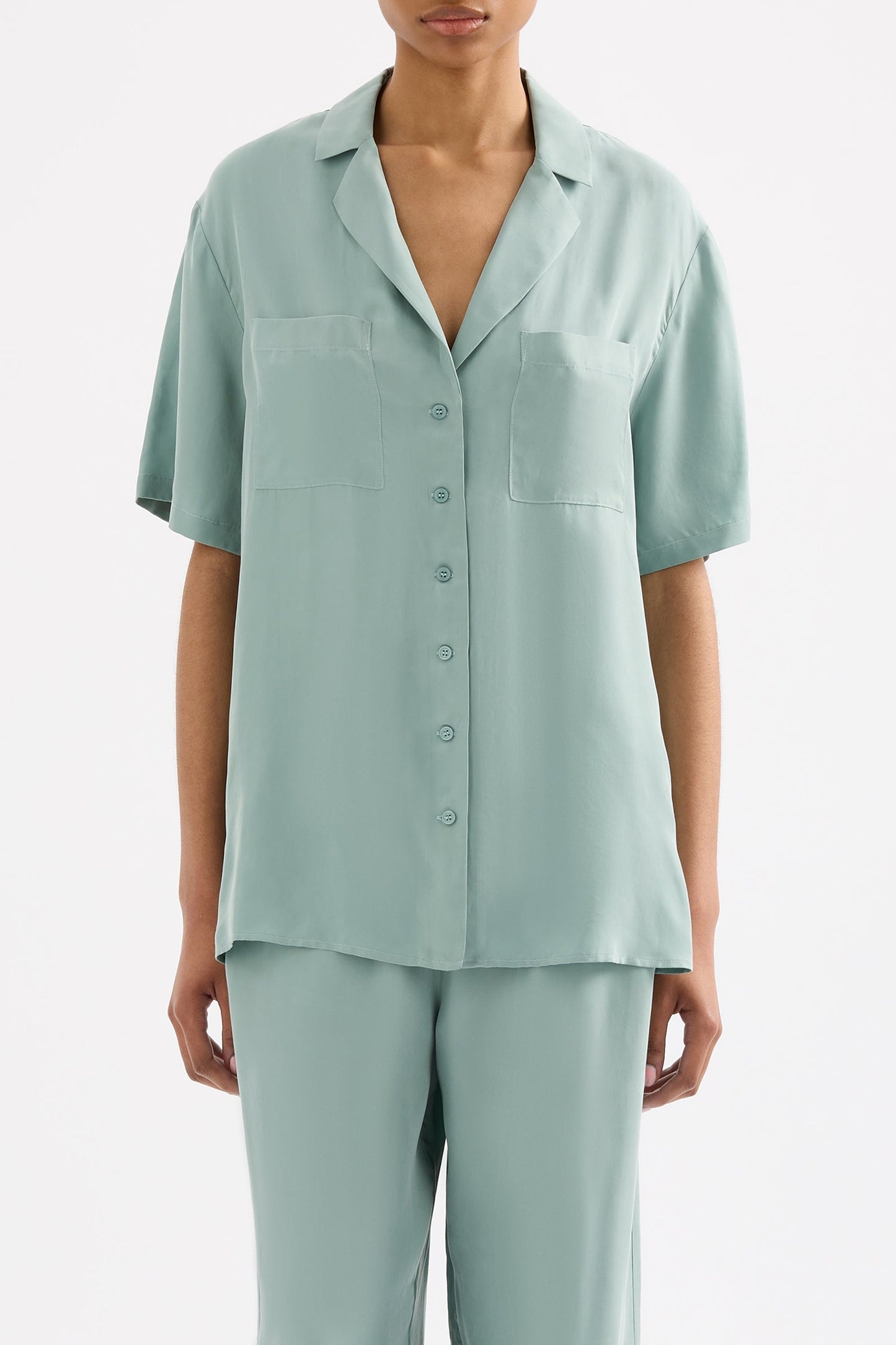 LUCIA CUPRO SHIRT