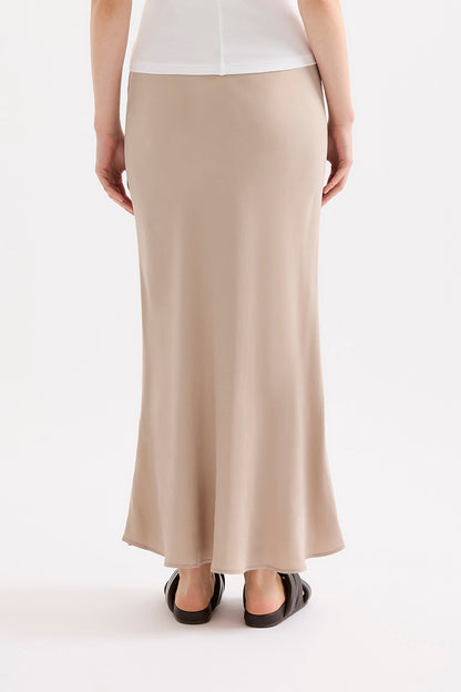 NIKKIA CUPRO MAXI SKIRT