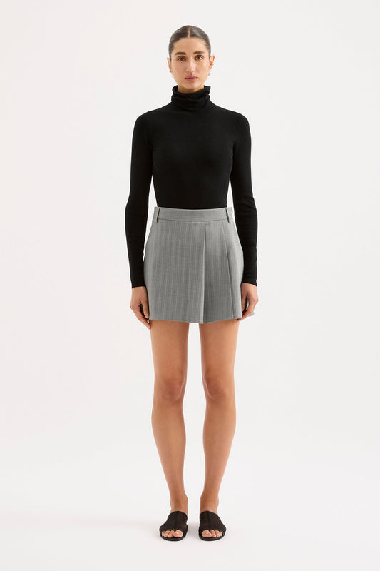 CILIA TAILORED MINI SKIRT