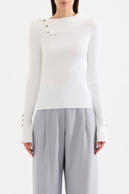 DREYFOS KNIT LS TOP