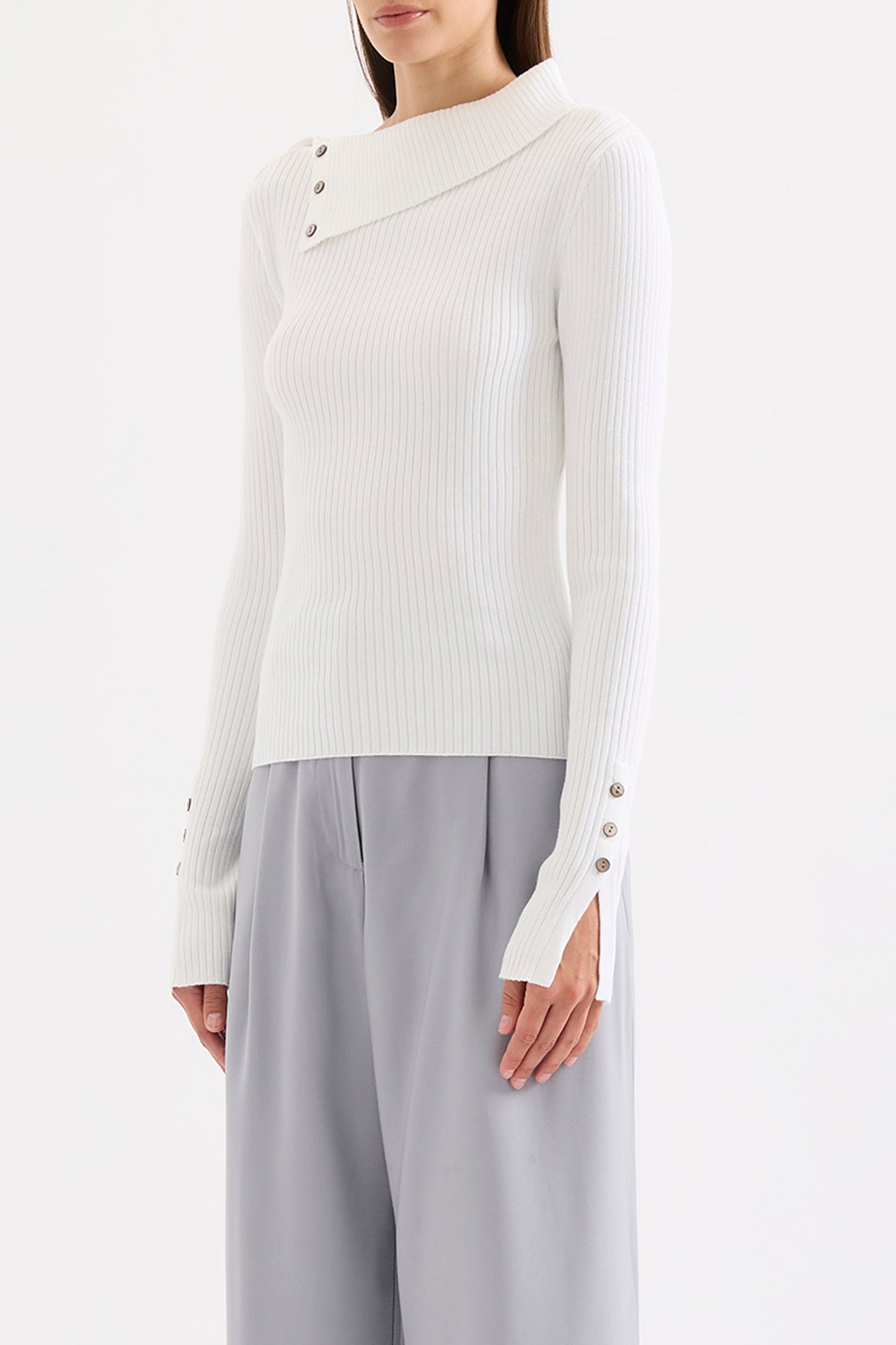 DREYFOS KNIT LS TOP
