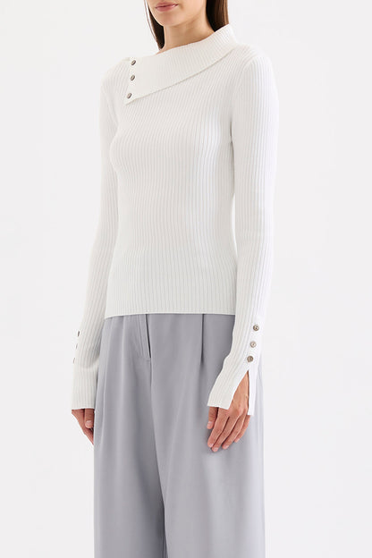DREYFOS KNIT LS TOP