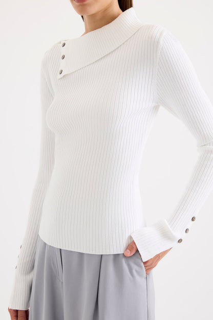 DREYFOS KNIT LS TOP