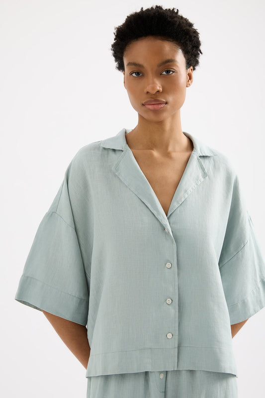 LOUNGE LINEN SHIRT