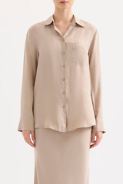 NIKKIA CUPRO SHIRT