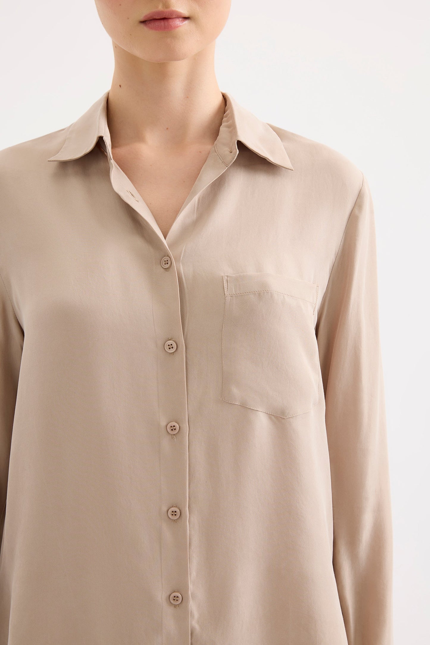 NIKKIA CUPRO SHIRT