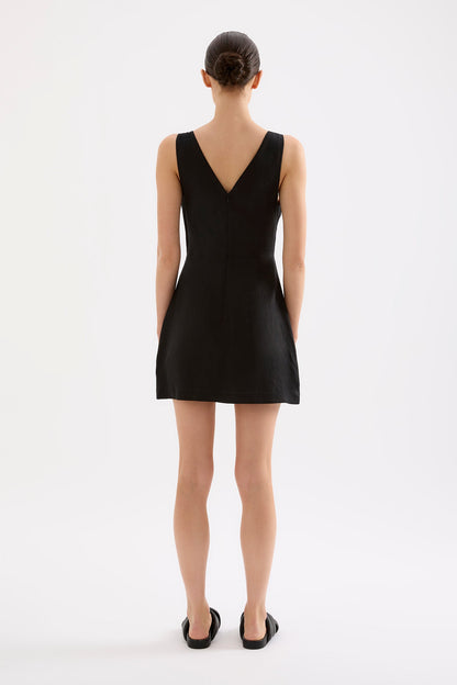 BLAIR LINEN MINI DRESS