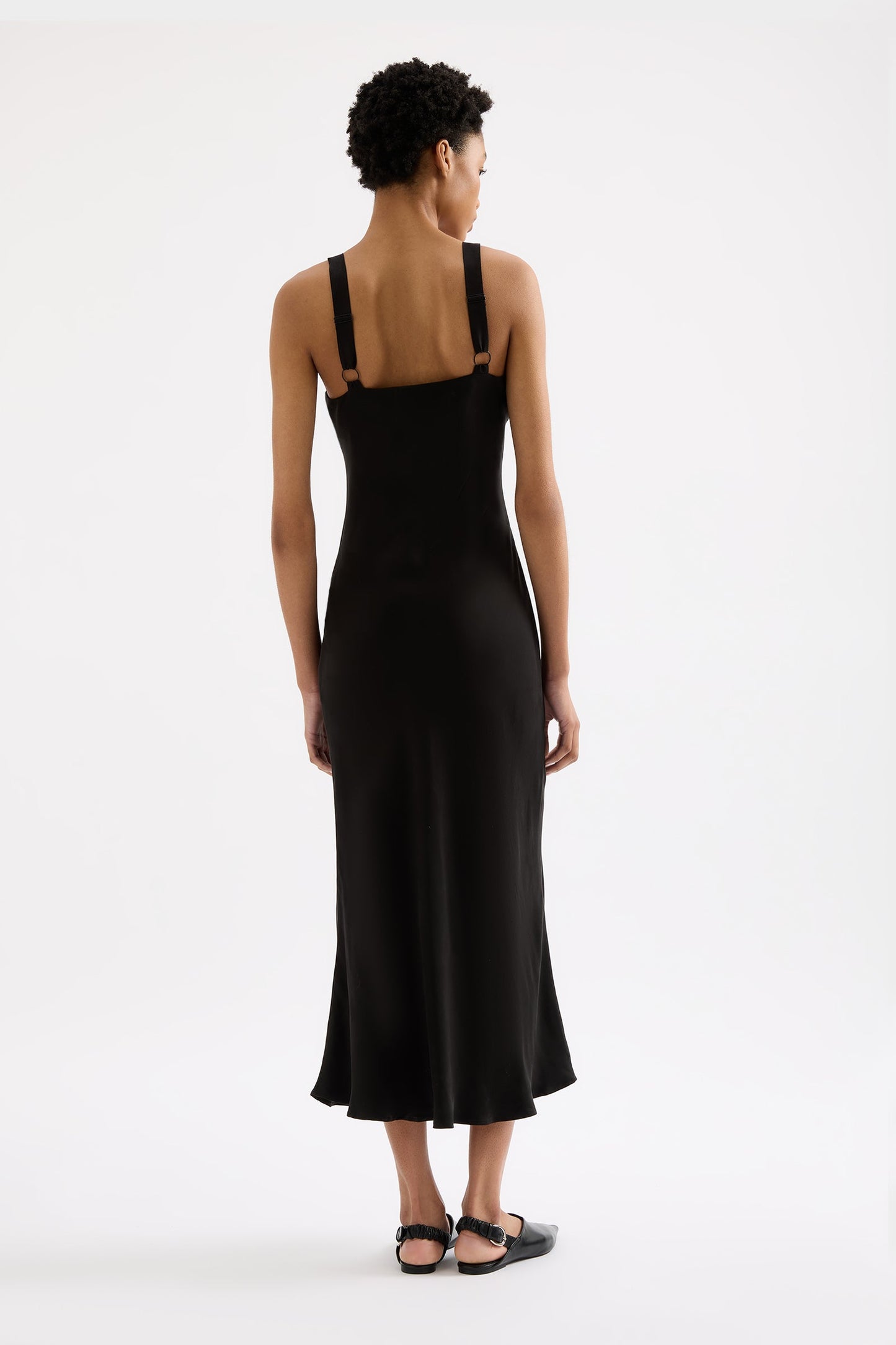 REN CUPRO SLIP DRESS