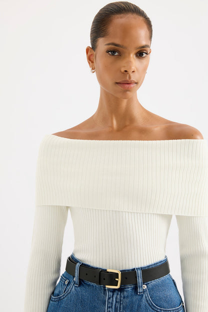 KRISHNA OFF SHOULDER KNIT