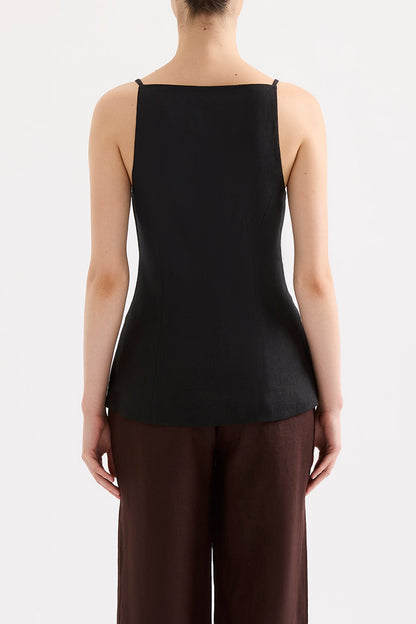 LAWRENCE LINEN VEST