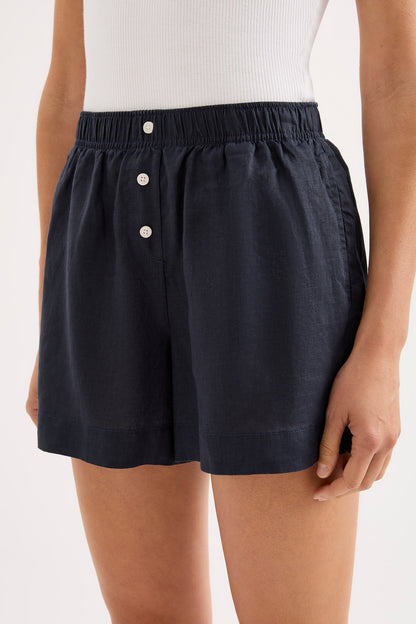 LOUNGE LINEN SHORT