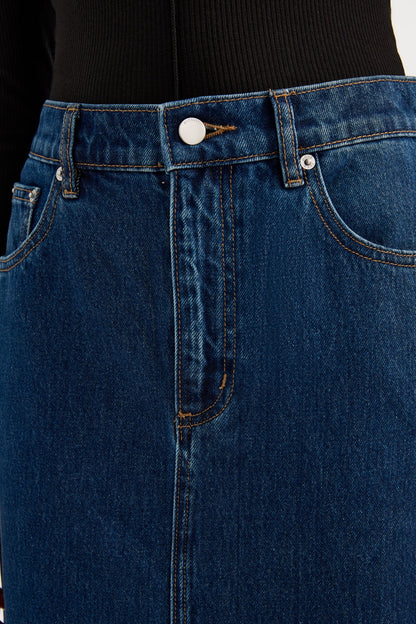 SIA DENIM MAXI SKIRT