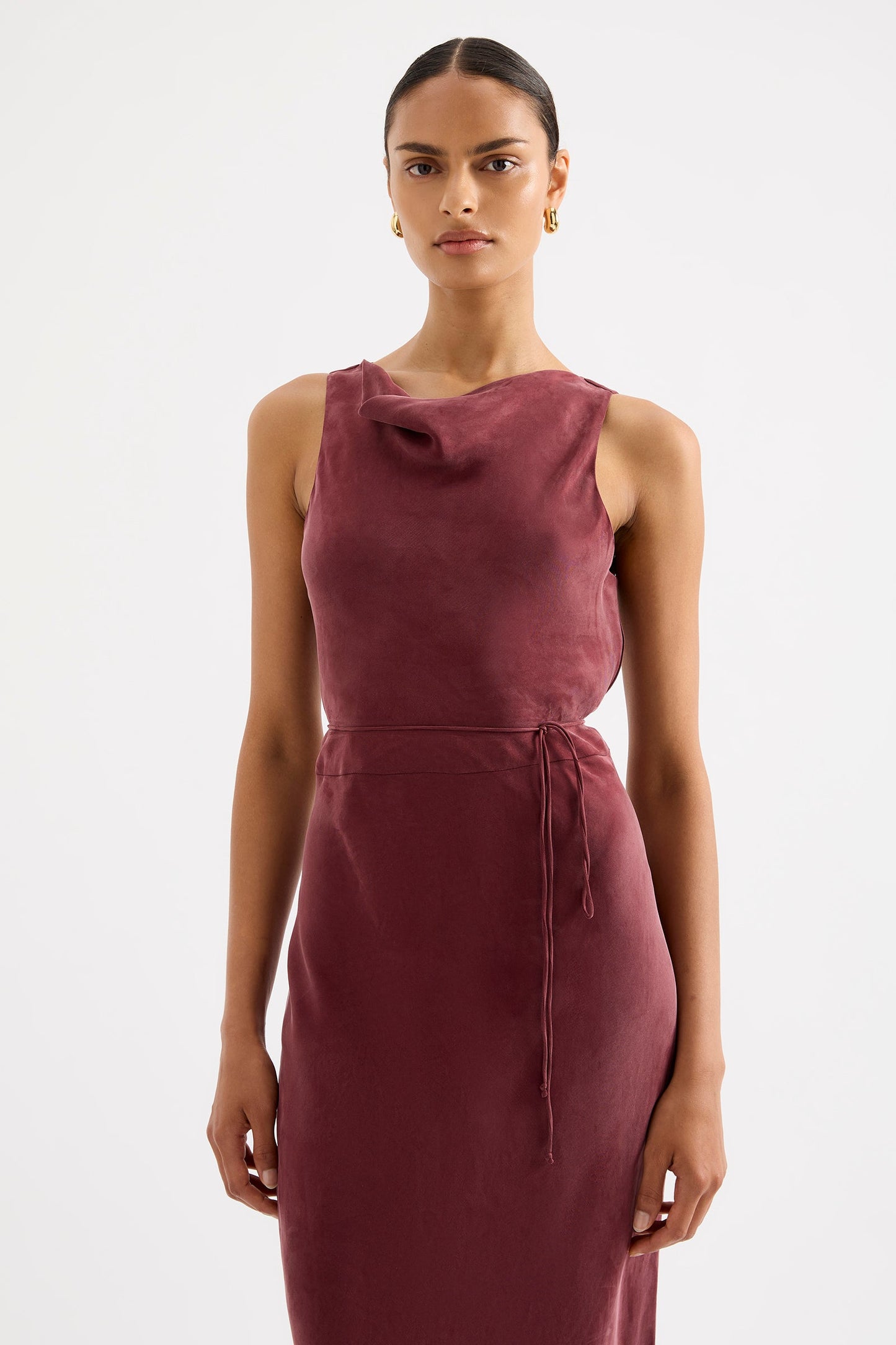 DEVIN TENCEL MAXI DRESS
