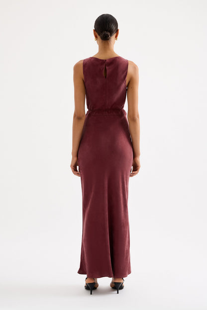 DEVIN TENCEL MAXI DRESS