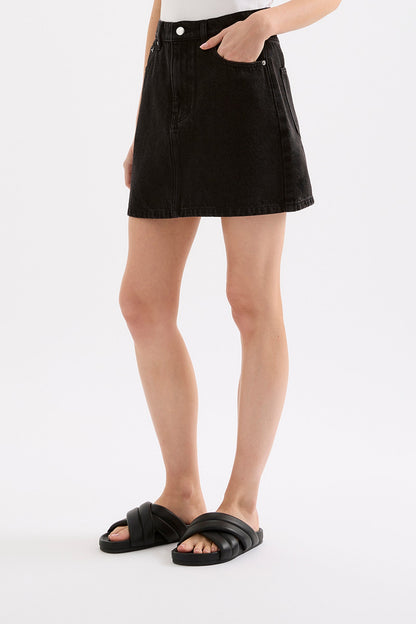 SIA DENIM MINI SKIRT