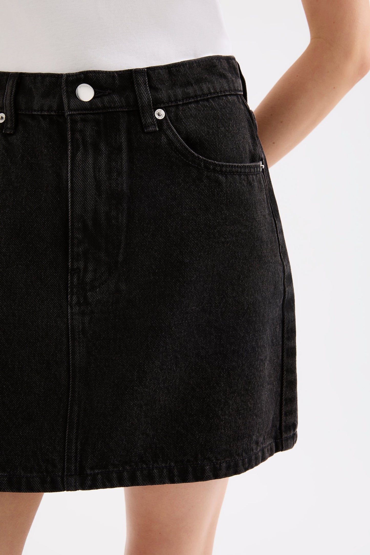 SIA DENIM MINI SKIRT