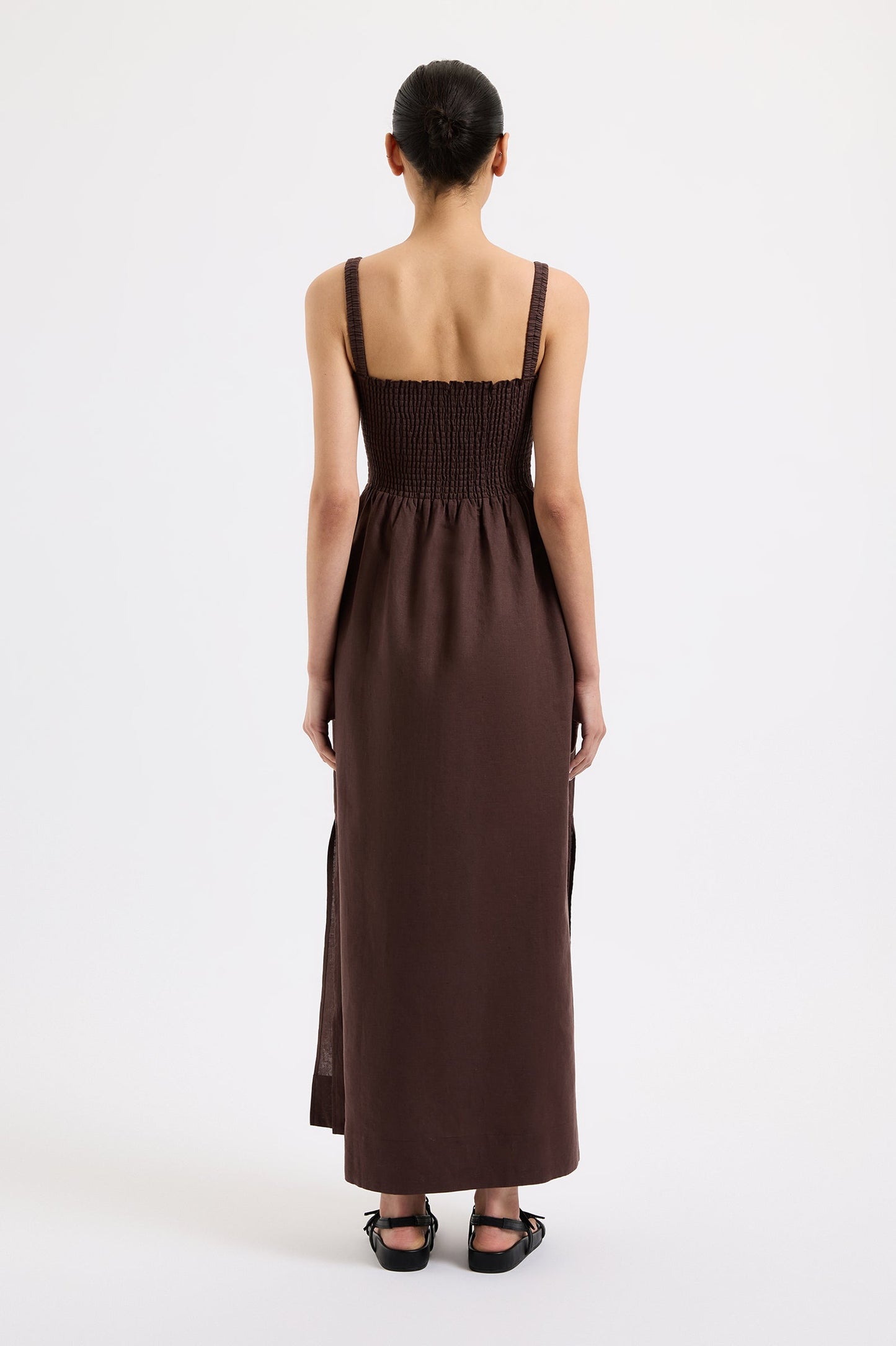 RYNN LINEN MAXI DRESS