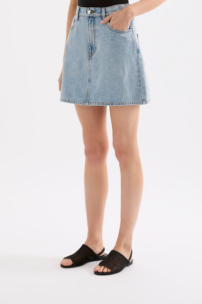 SIA DENIM MINI SKIRT