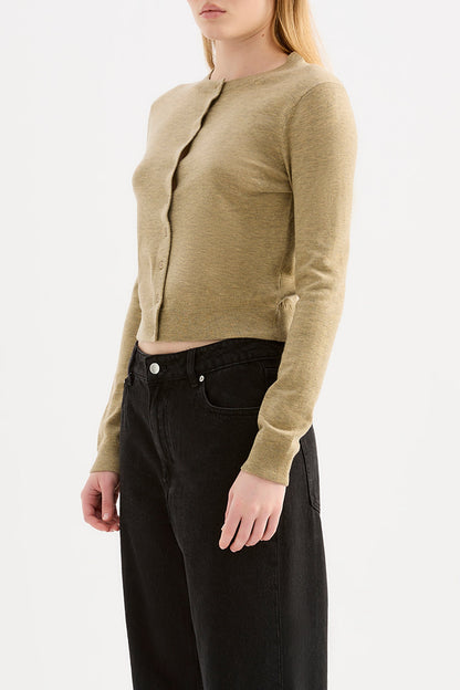 ELVIO MERINO BLEND CARDIGAN