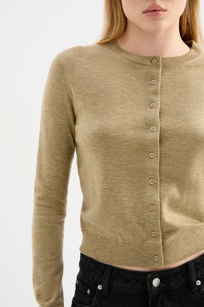 ELVIO MERINO BLEND CARDIGAN