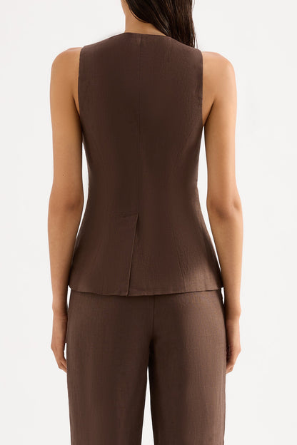 CLIO LINEN VEST