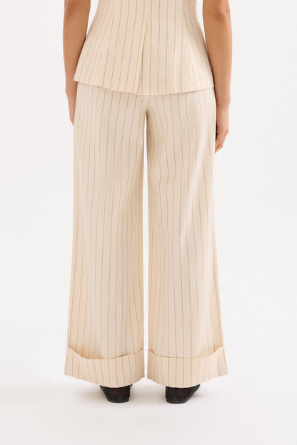 IRVING PINSTRIPE PANT