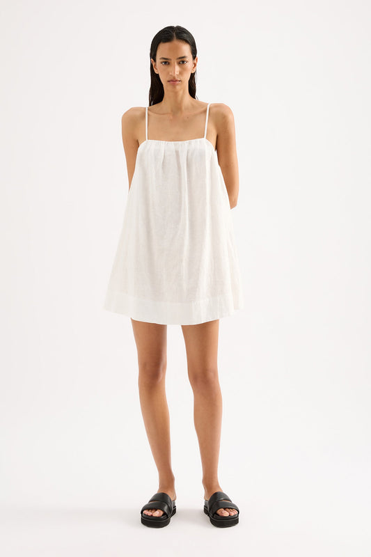 LOUNGE LINEN DRESS