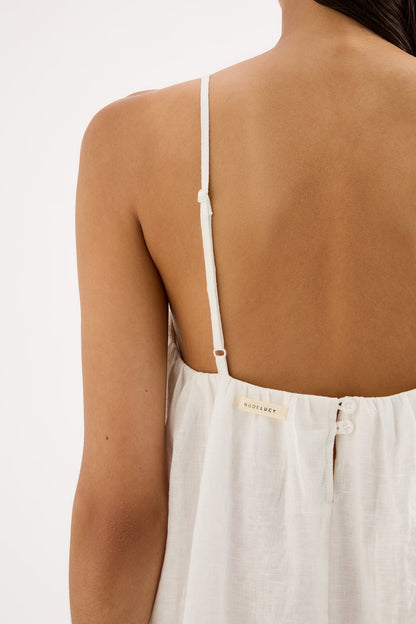LOUNGE LINEN DRESS