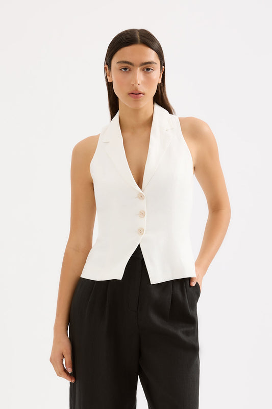 THILDA LINEN VEST