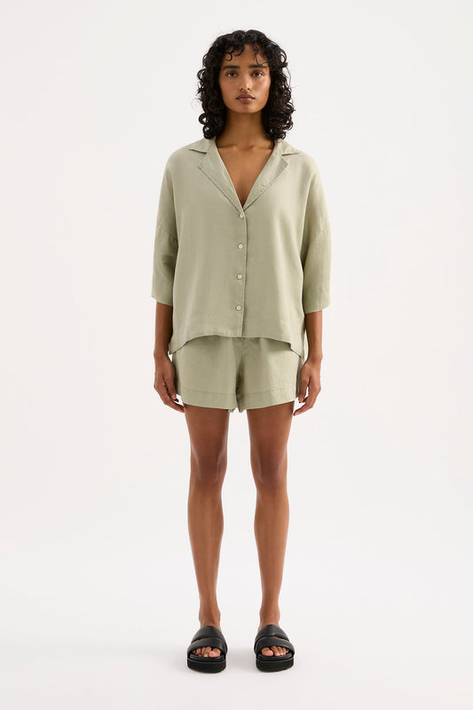 LOUNGE LINEN SHORT