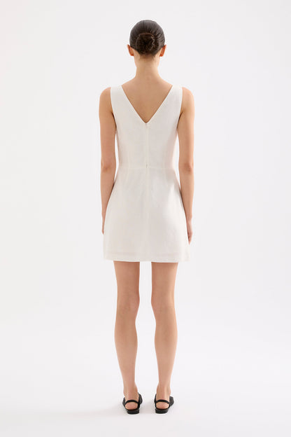 BLAIR LINEN MINI DRESS