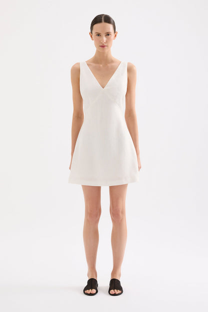 BLAIR LINEN MINI DRESS