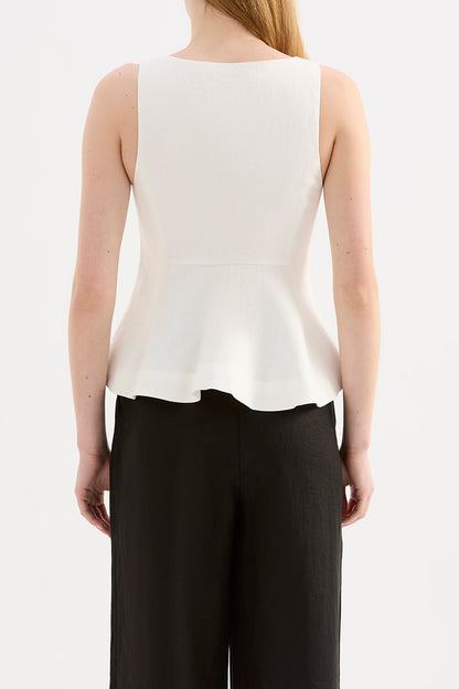 QUINN LINEN VEST