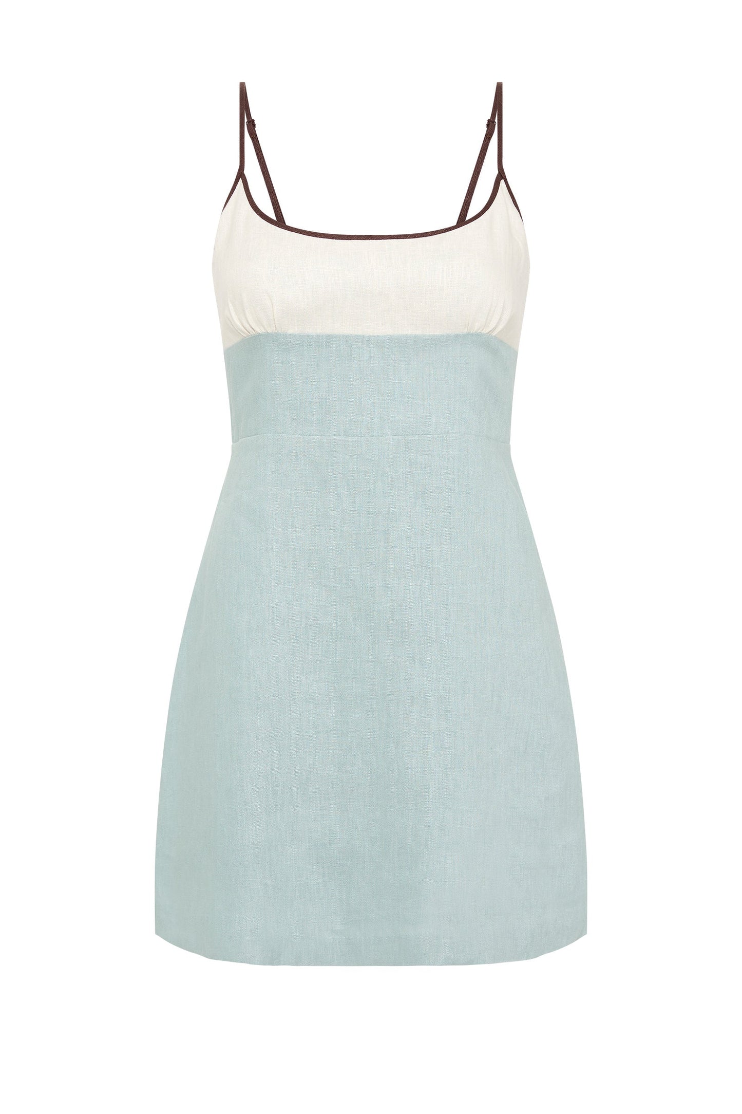 THILDA LINEN MINI DRESS