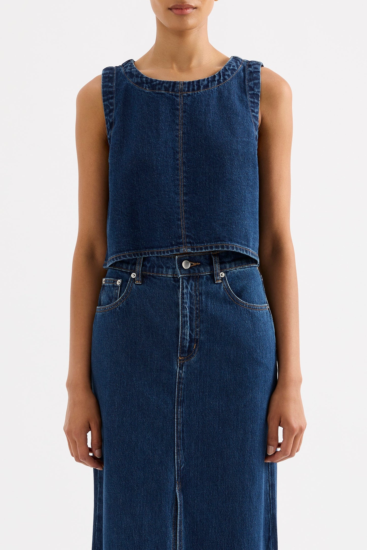 SIA DENIM TOP