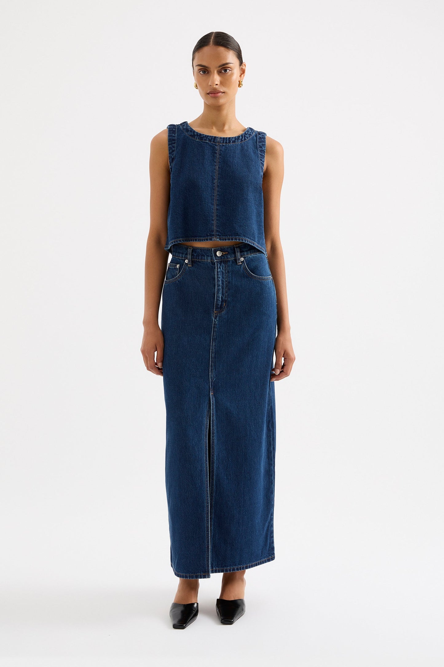 SIA DENIM TOP