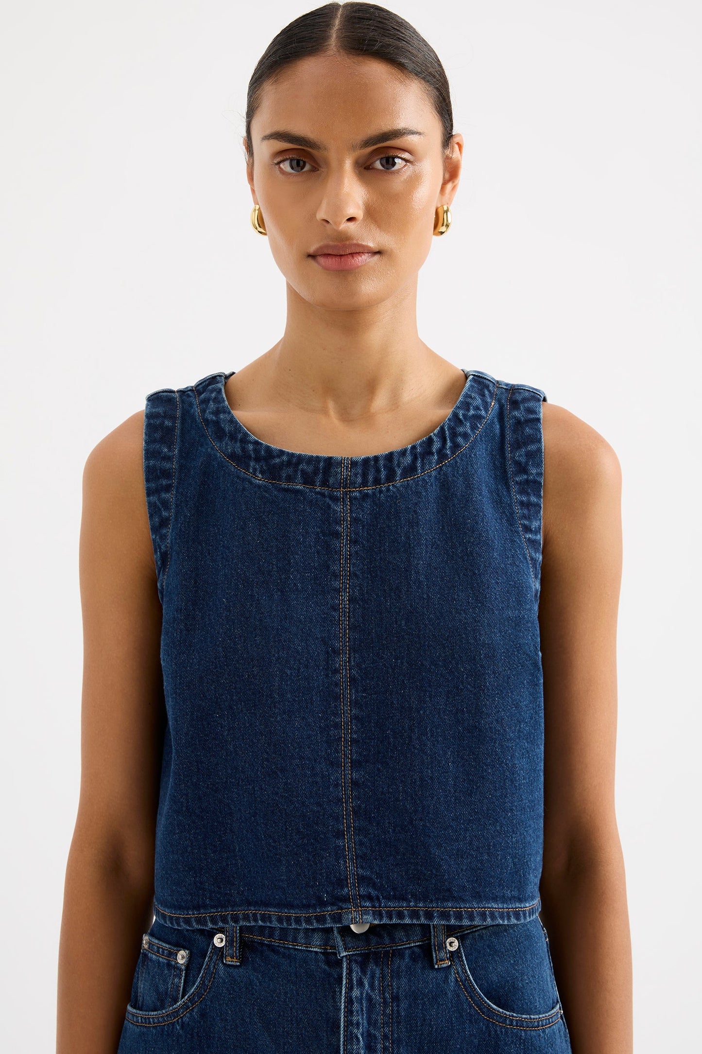 SIA DENIM TOP