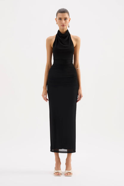 ABRU HALTER DRESS