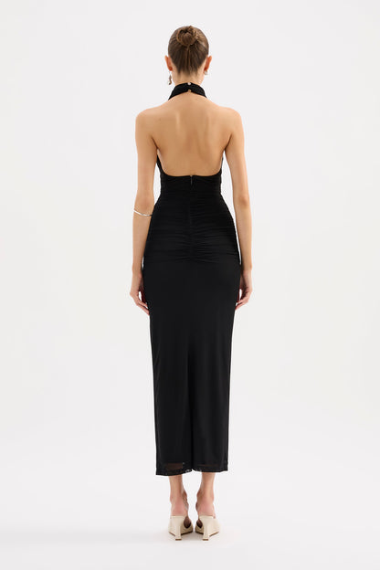 ABRU HALTER DRESS