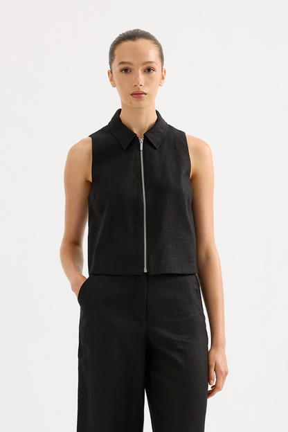 DALIA LINEN VEST