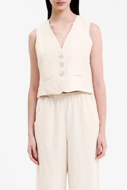 CERES LINEN VEST