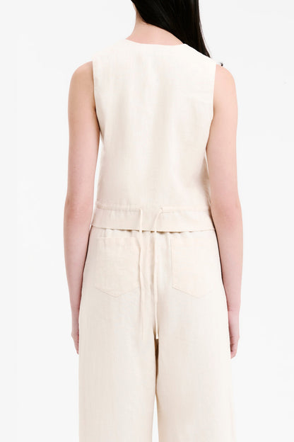 CERES LINEN VEST